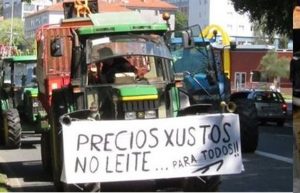 GANADEROS LACTEOS GALLEGOS PROTESTAS LUGO 3