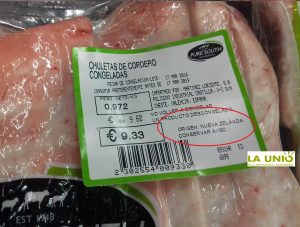 CARNE CONGELADA DE CORDERO LA UNIO 2